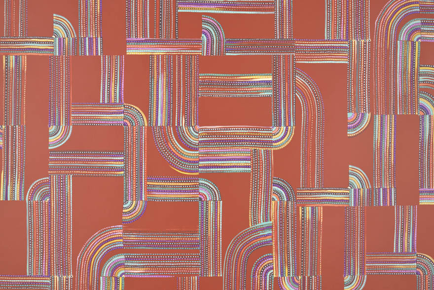 Baya Feu — Pierre Frey Tapete