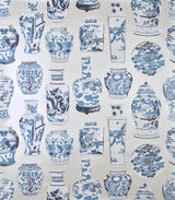 Qinghua Grand Bleu de chine — Pierre Frey behang