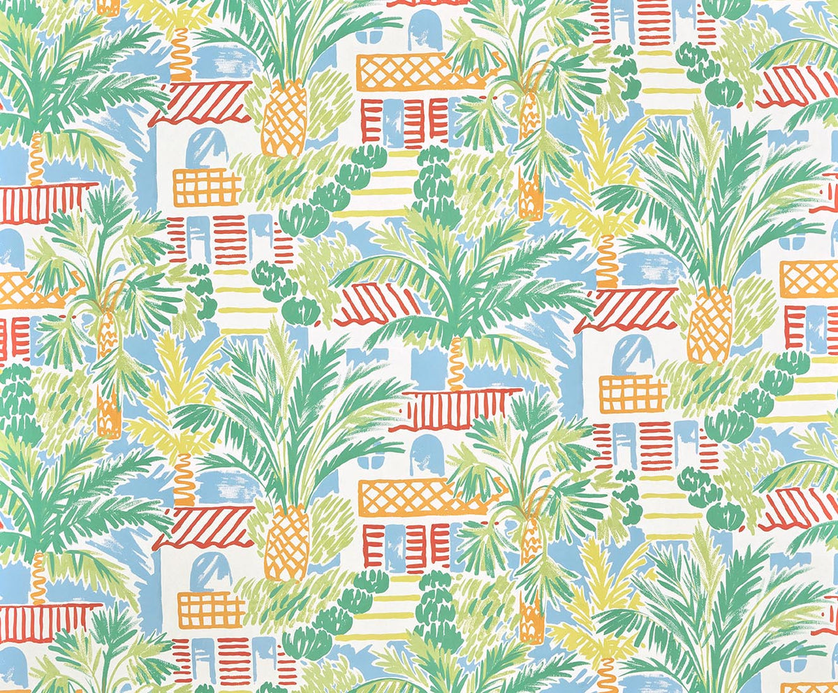 Saint Trop Mediterranee — Pierre Frey wallpaper
