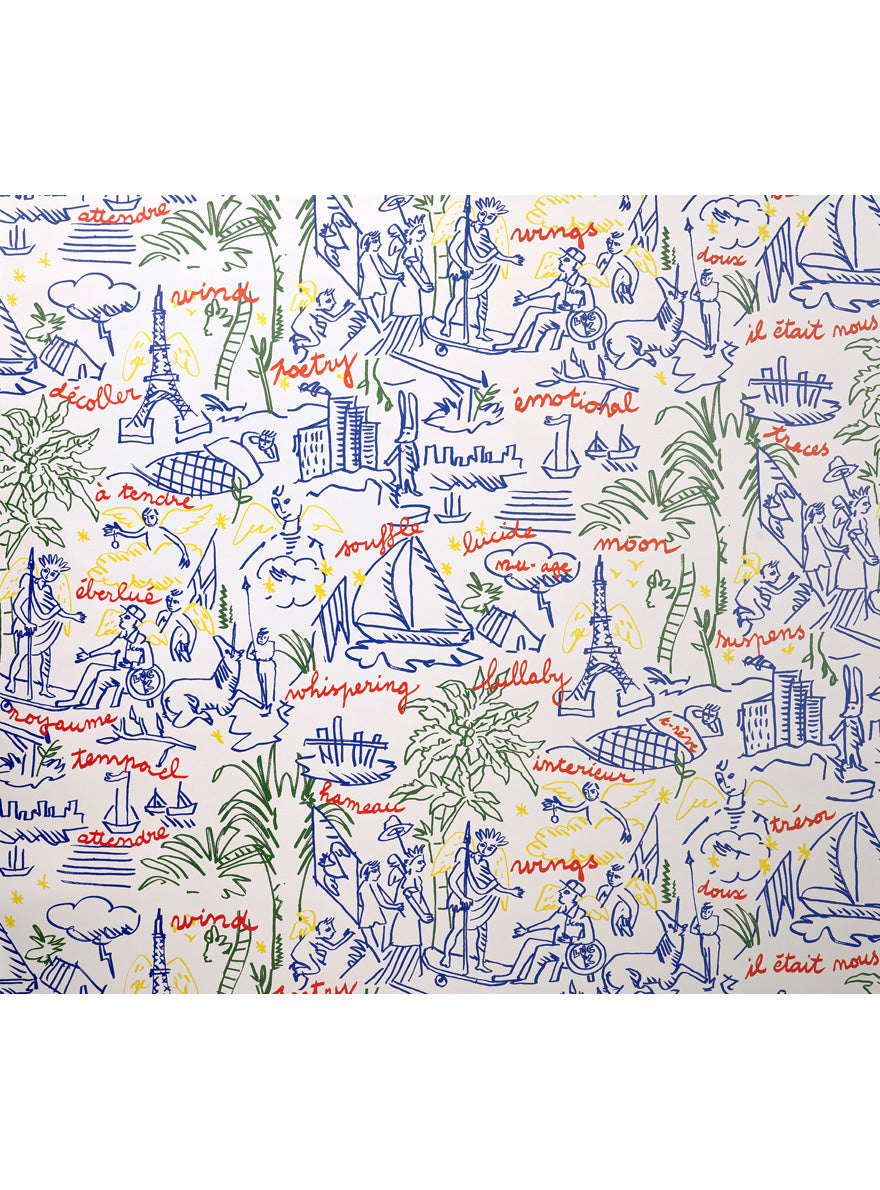 Le Voyage Eternel MULTICOLORE — Pierre Frey behang