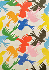 Birds Traffic MULTICOLORE — Pierre Frey Tapete