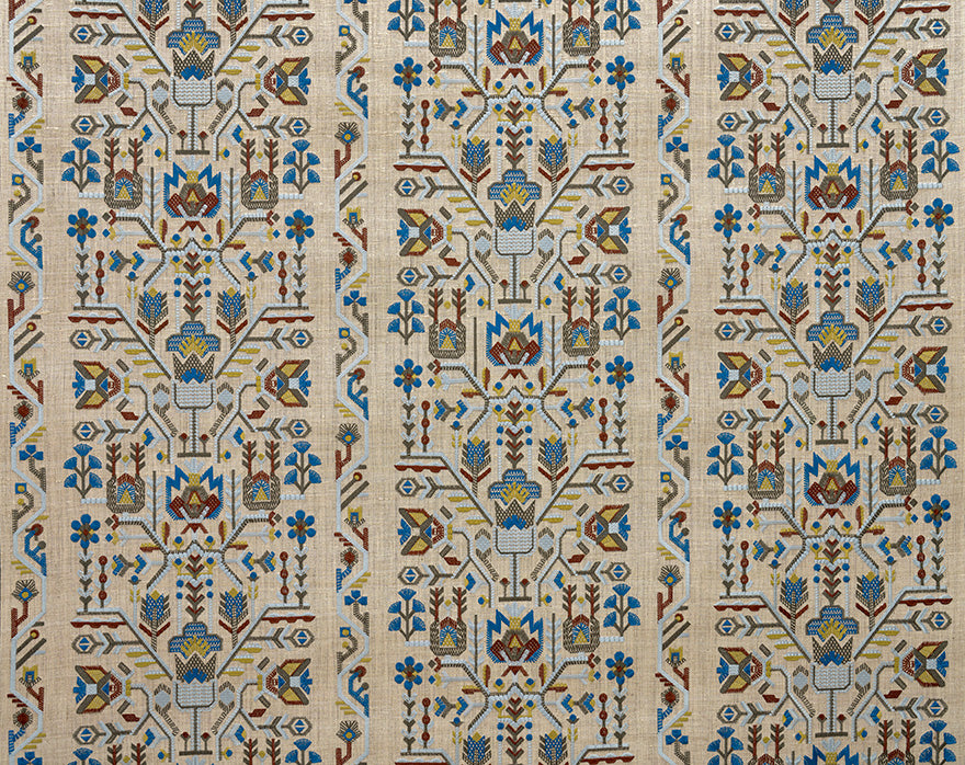 Fleurs de Givre AZUR — Pierre Frey Tapete