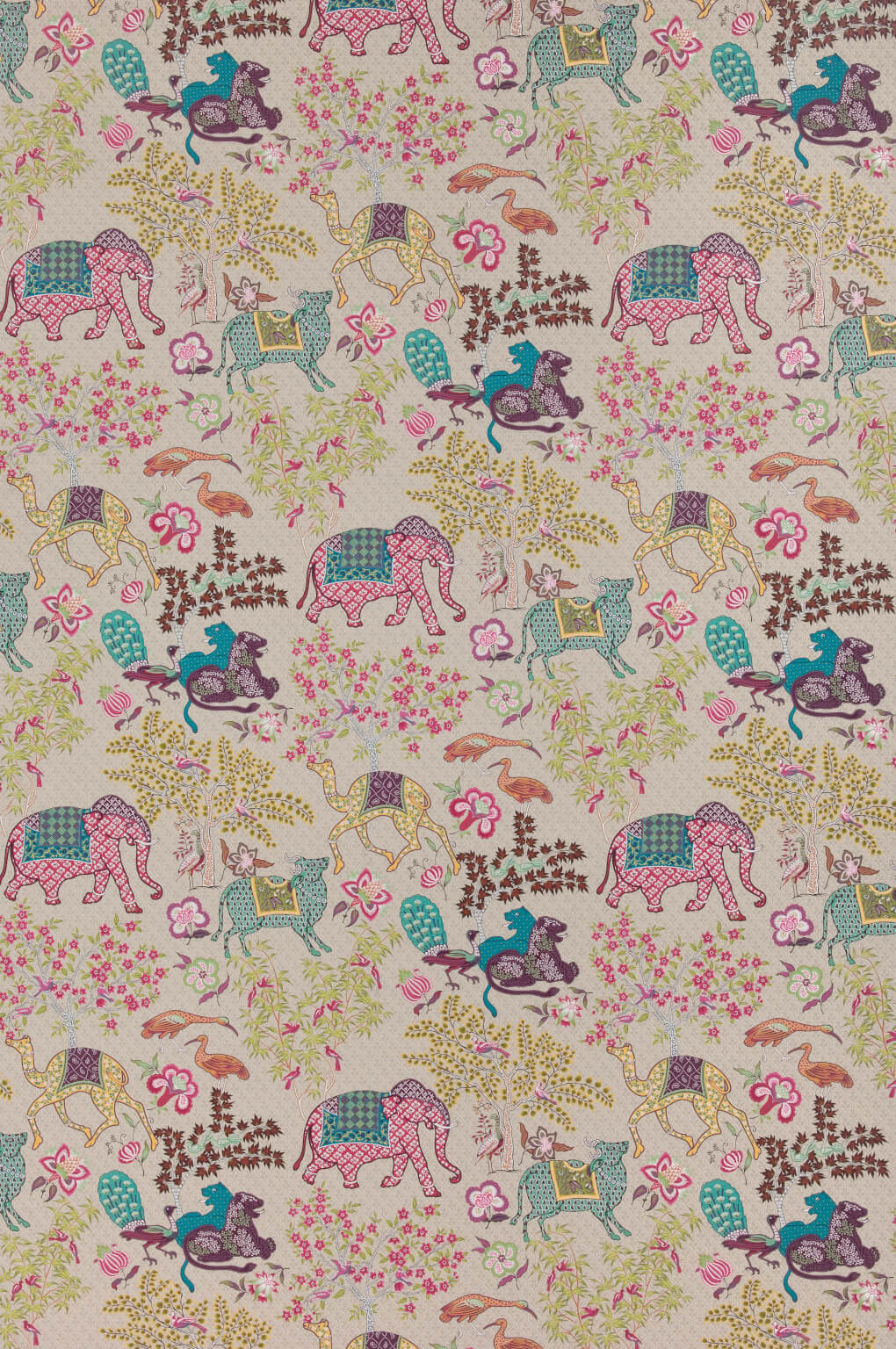 Jardin de Mysore Multicolore — Pierre Frey tapet