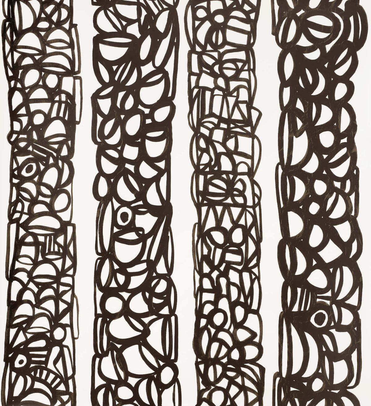 Totem Positif — Pierre Frey Tapete