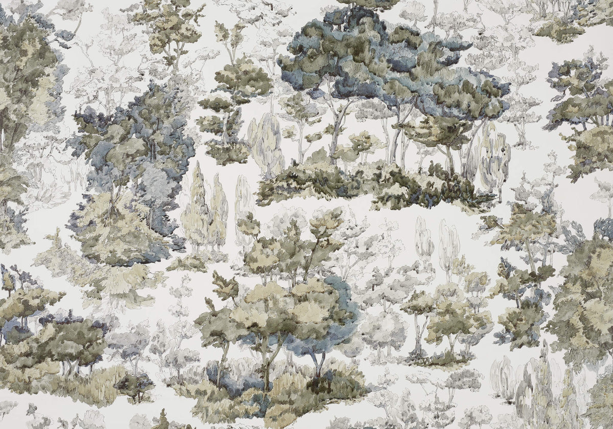 Broceliande Orage — Pierre Frey tapet