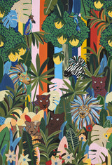 Les Rois de la Jungle Pop — Pierre Frey tapet