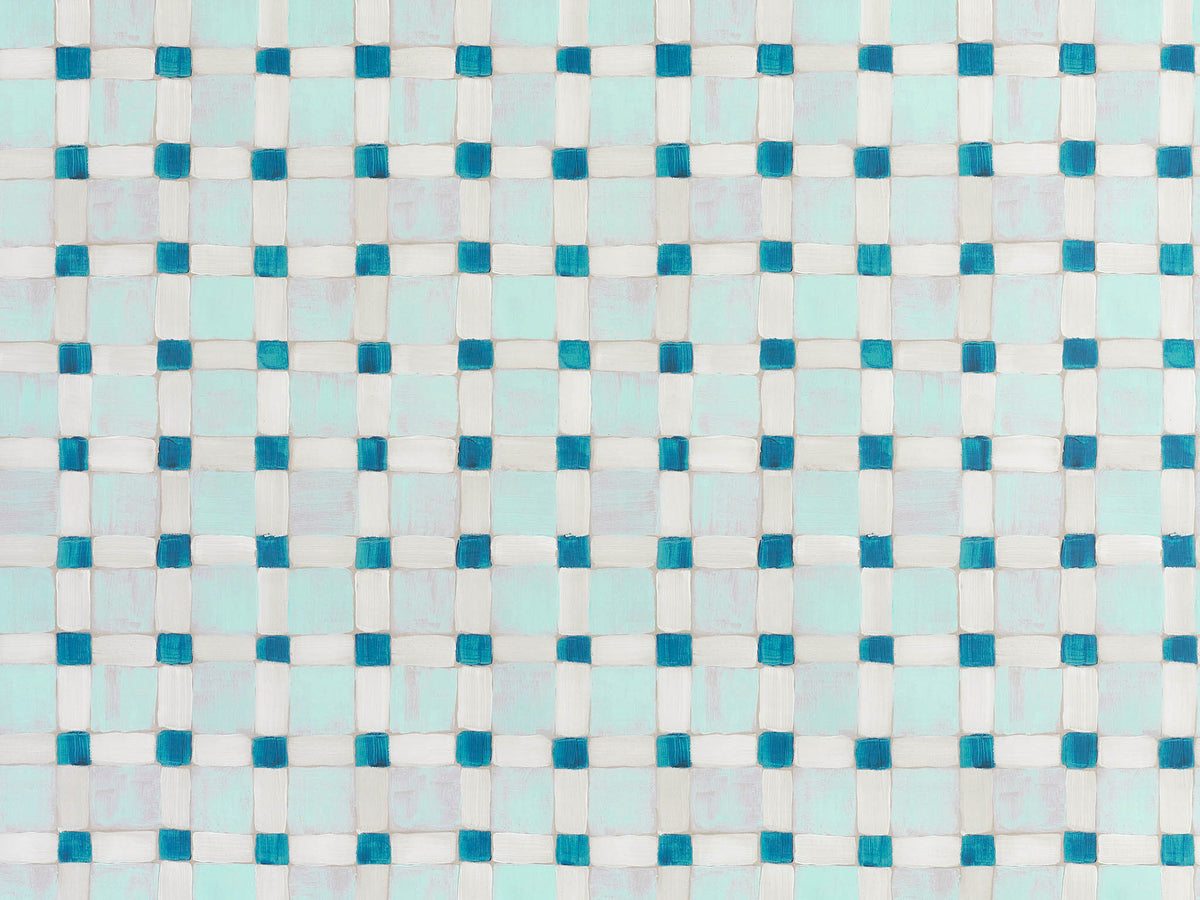 Patio Aqua — Pierre Frey -tapetti