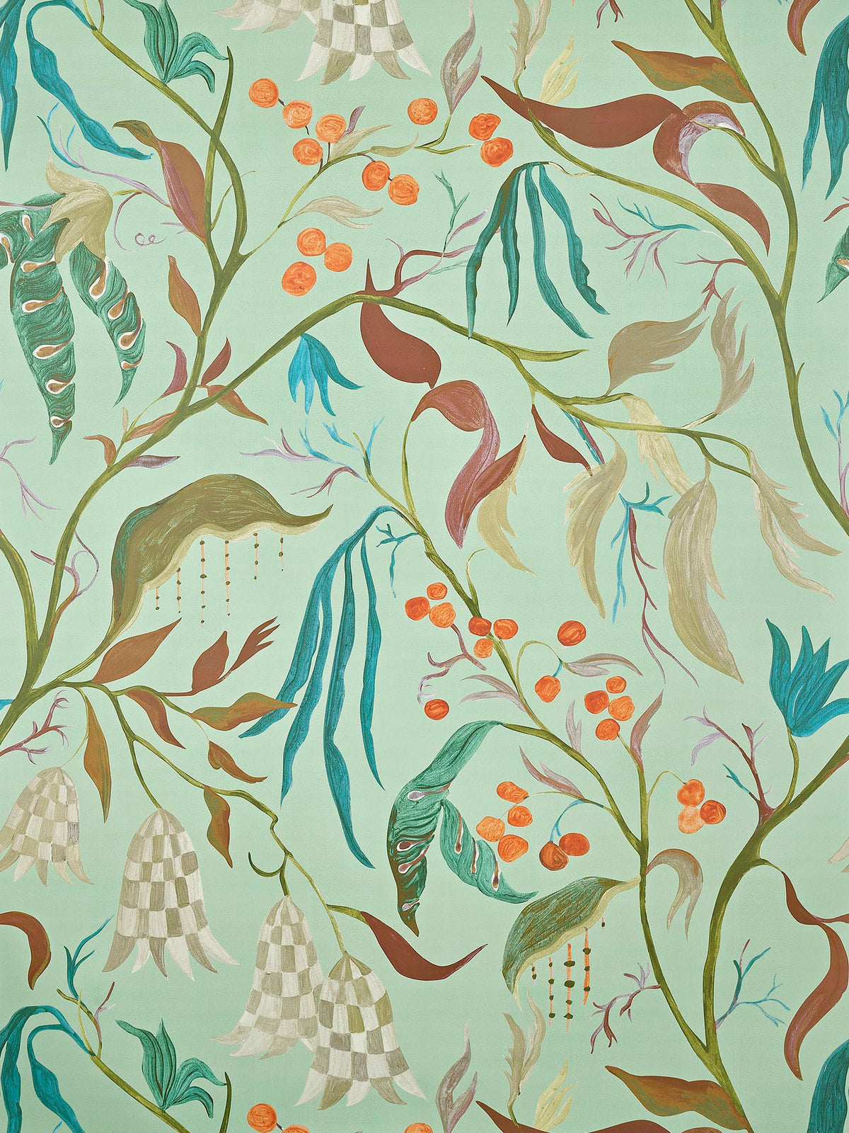 Lucille Celadon — Pierre Frey wallpaper