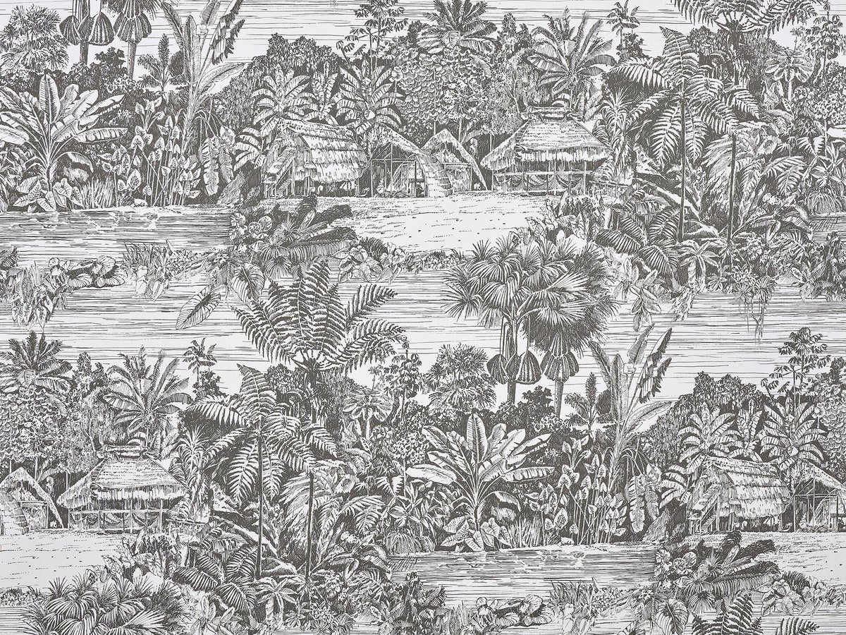 Belize Fusain — Pierre Frey tapet