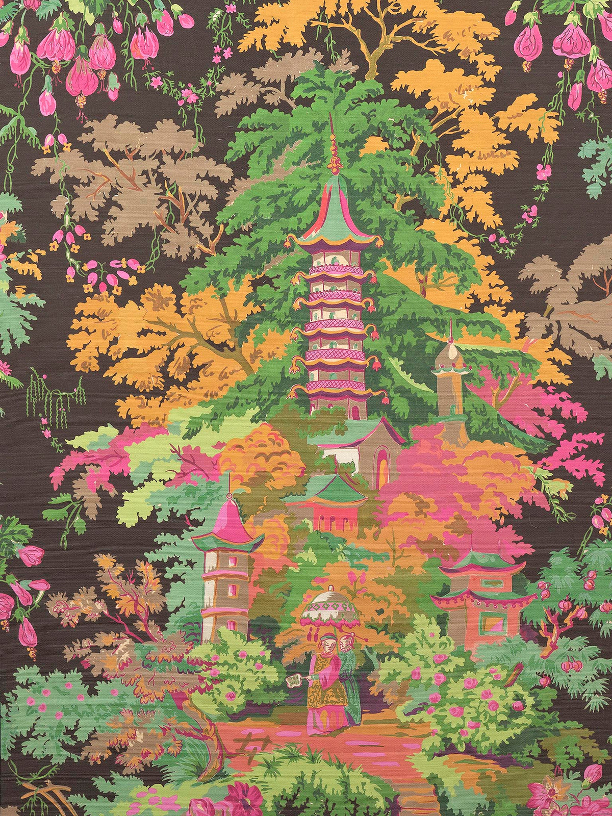 Jardins Japonais Nuit — Pierre Frey behang