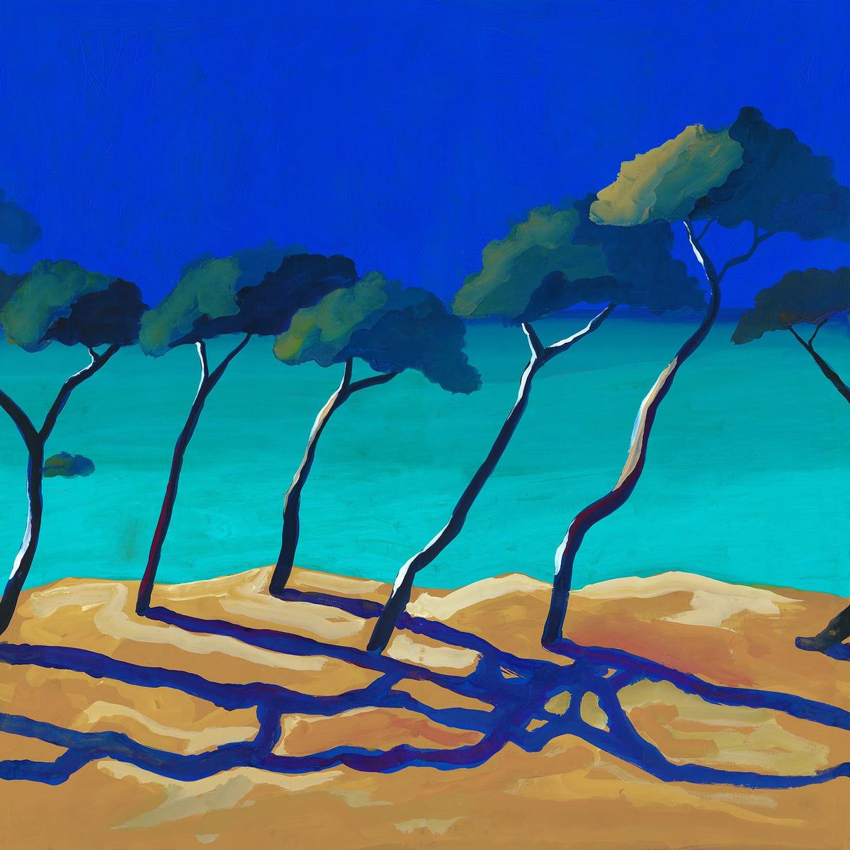 Porquerolles Mediterranee — Pierre Frey tapet