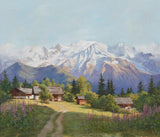 La Vallee du Mont Blanc Ete — Pierre Frey tapet