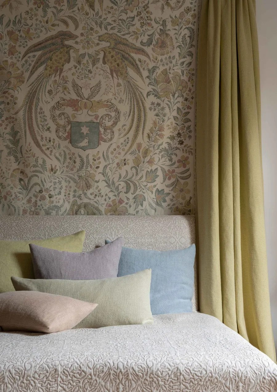 Fresco Linen Lemon — Lewis & Wood fabric