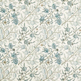 Fruit Wide Width Stofstaal — Morris & Co Mineral Blue