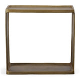 Derwent Antique Brass Side Table