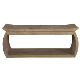 Connor Bank aus recyceltem Holz — Uttermost