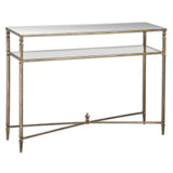 Henzler Mirrored Glass Console Table