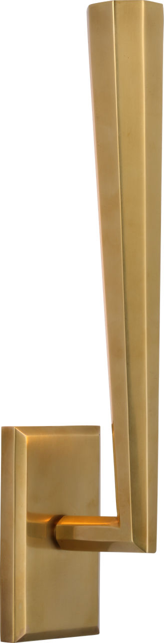 Galahad Single Wandleuchte — Thomas O'Brien for Visual Comfort & Co. — Hand-Rubbed Antique Brass
