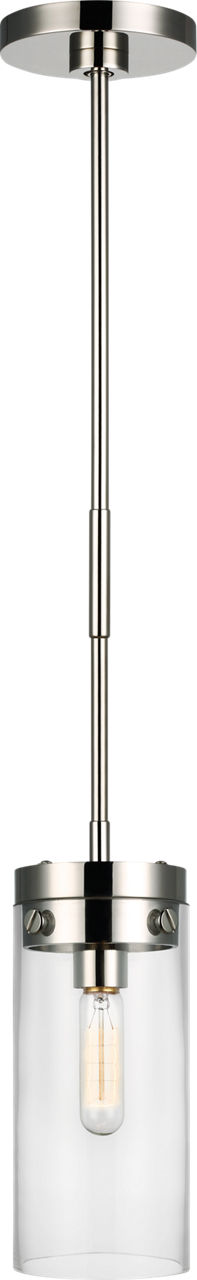 Garrett Medium Cylinder Takpendel — Chapman & Myers for Visual Comfort & Co.