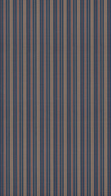Penny Stripe Stof – Indigo