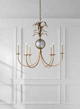 Gramercy Medium Kroonluchter — Chapman & Myers for Visual Comfort & Co. sfeerbeeld