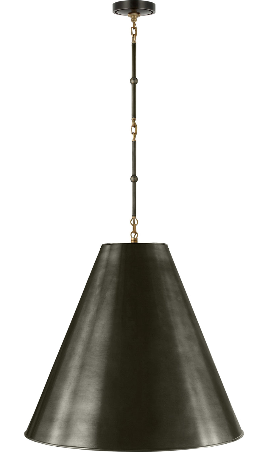 Goodman Large Hanging Lamp Takpendel — Thomas O'Brien for Visual Comfort & Co.