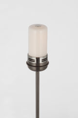 Hackney 24" Cordless Bordslampa — J. Randall Powers for Visual Comfort & Co. — Bronze with Linen Shade detaljbild