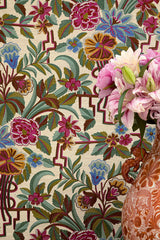 Hana room setting — Pierre Frey wallpaper