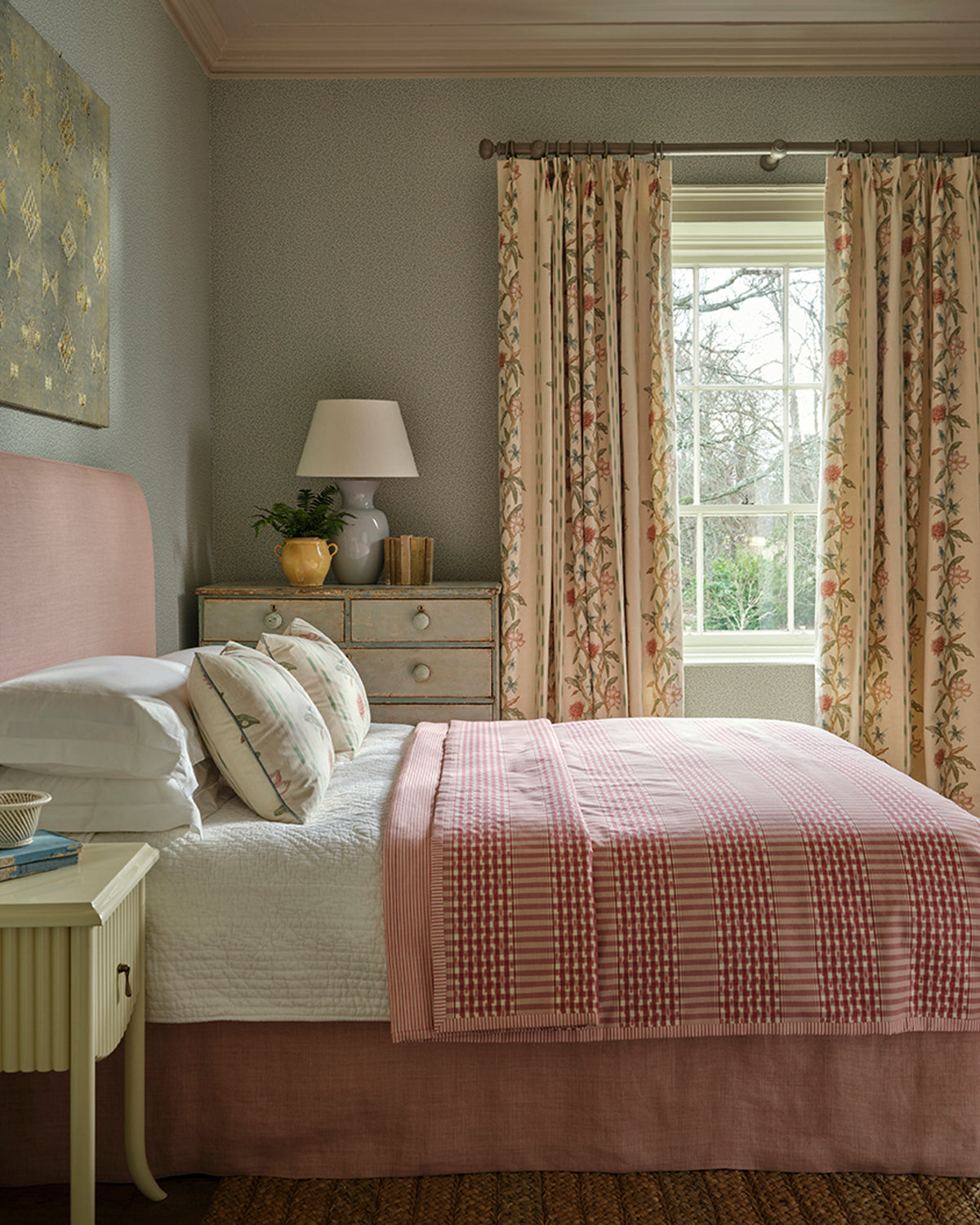Harewood sfeerbeeld — Colefax & Fowler stof