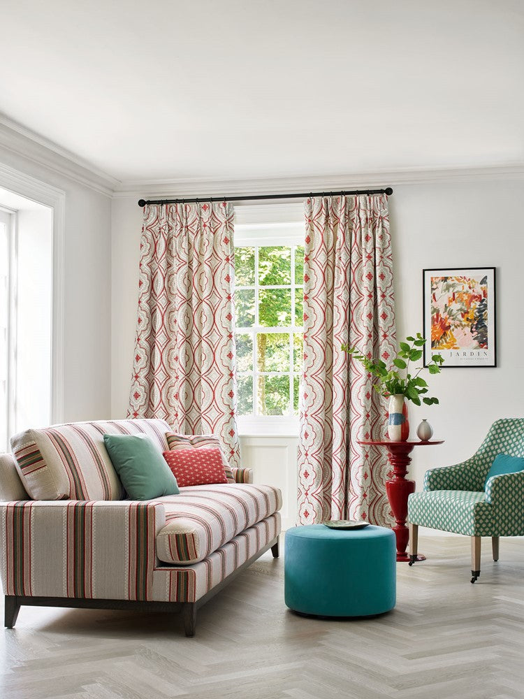 Indus Stripe sfeerbeeld — Jane Churchill stof