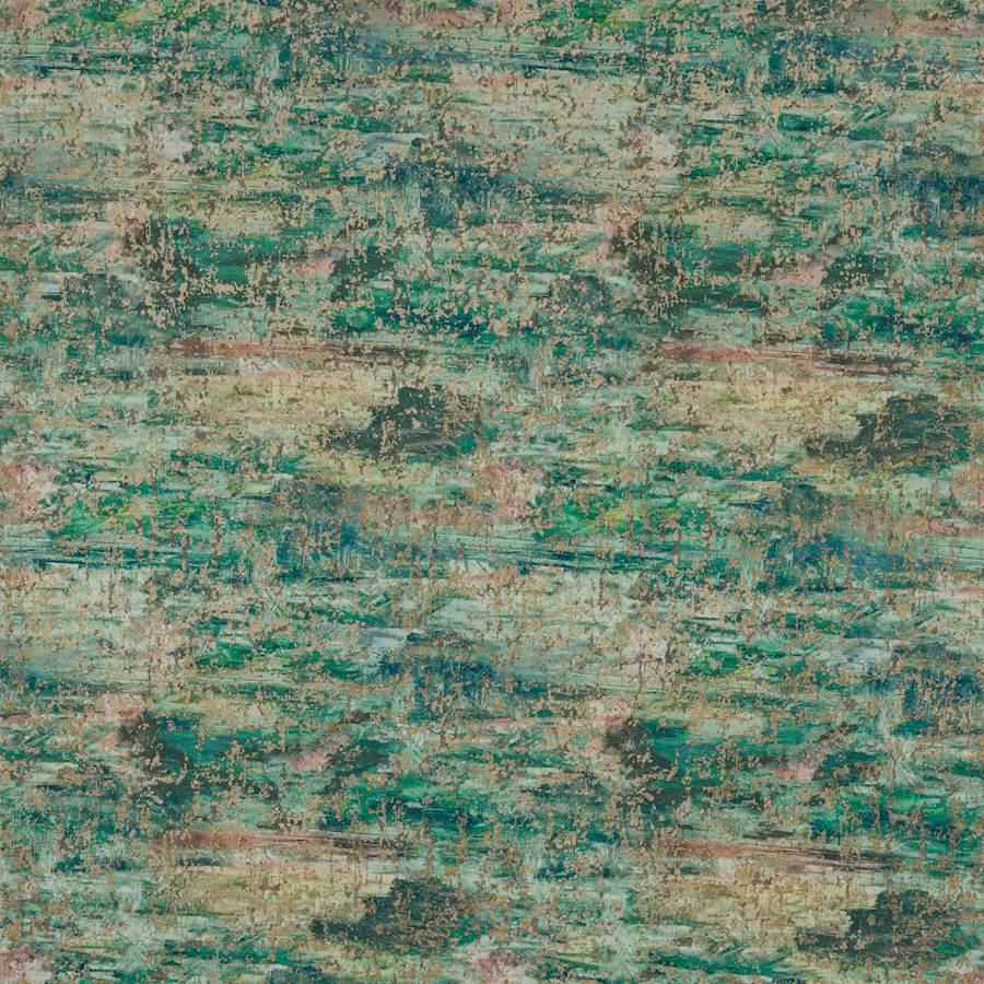 Skylon Teal — Jane Churchill tyg