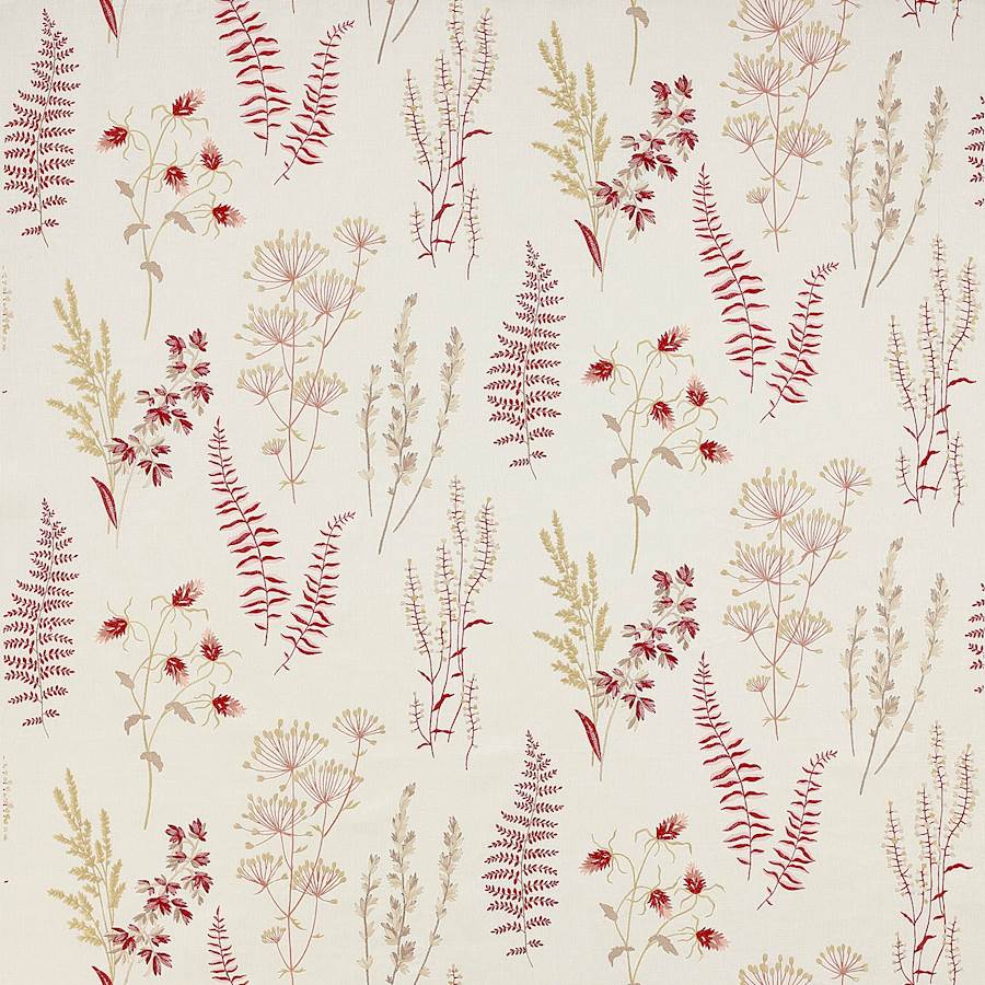 Corbell Red — Jane Churchill tyg