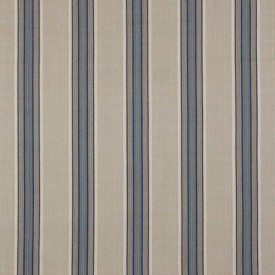 Indus Stripe Blue/Stone — Jane Churchill stof