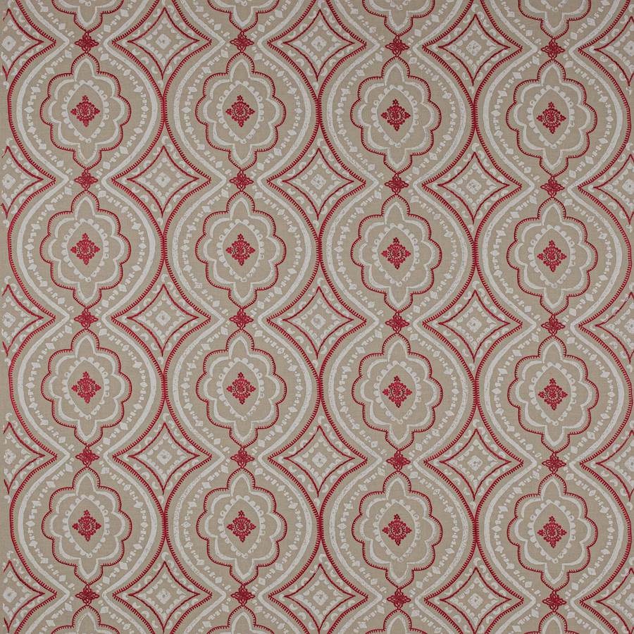 Menara Red — Jane Churchill fabric