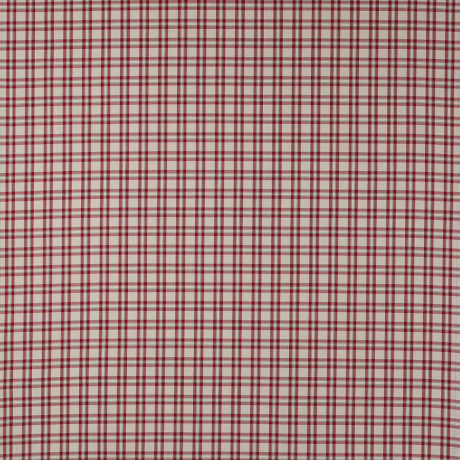 Blake Check Red — Jane Churchill tyg