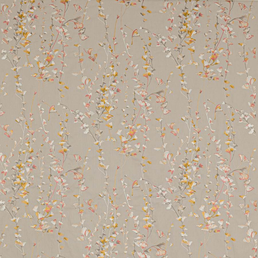 Lila Coral/Gold — Jane Churchill stof