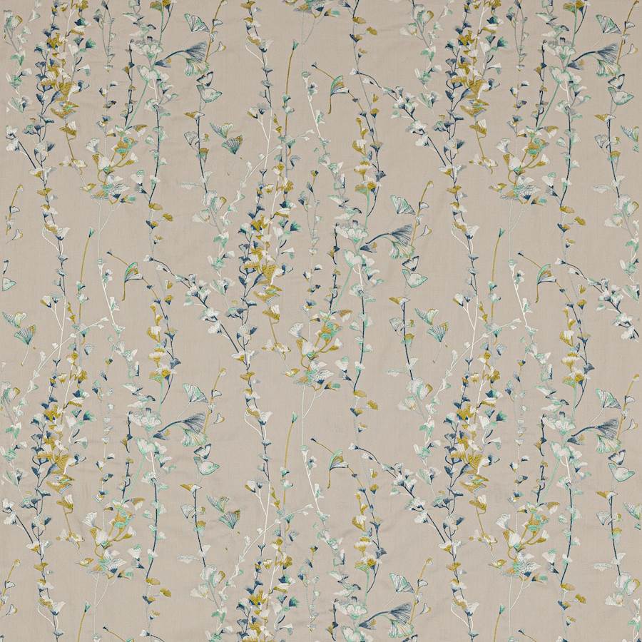 Lila Aqua/Lime — Jane Churchill stof