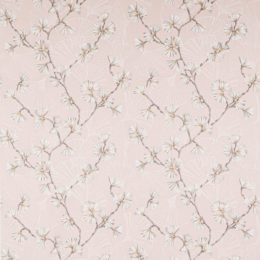 Snow Flower Pink — Jane Churchill tyg