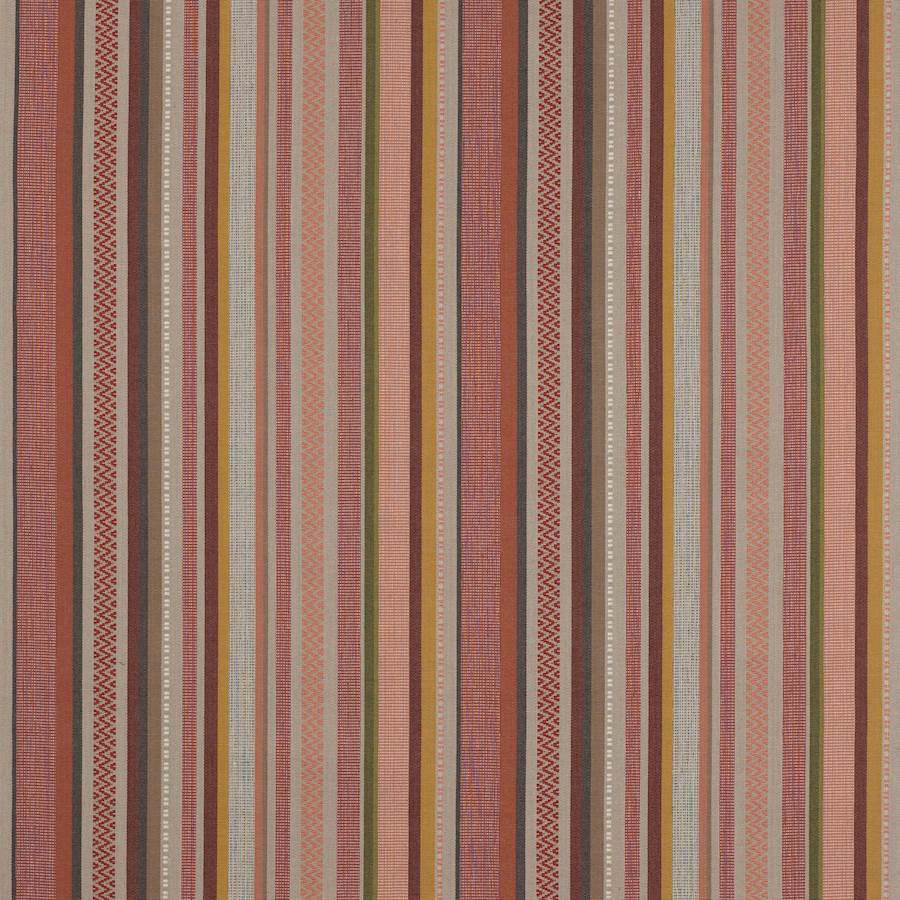 Cabrera Stripe Red — Jane Churchill -kangas