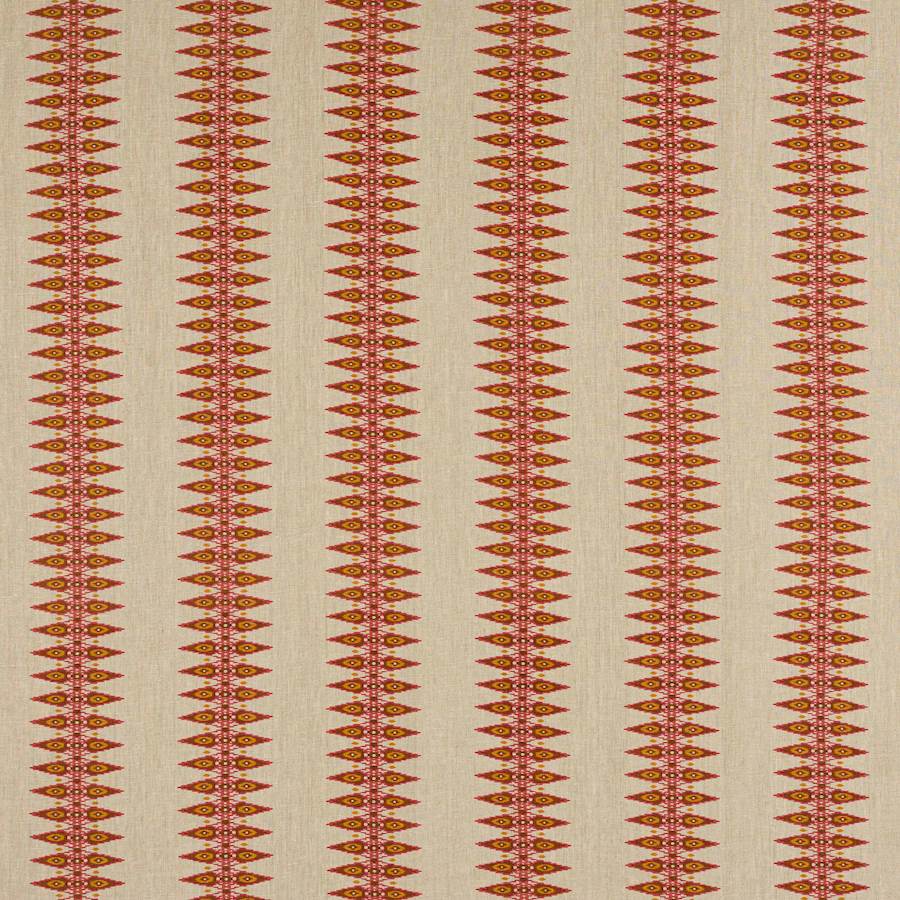 Priya Stripe Red — Jane Churchill stof