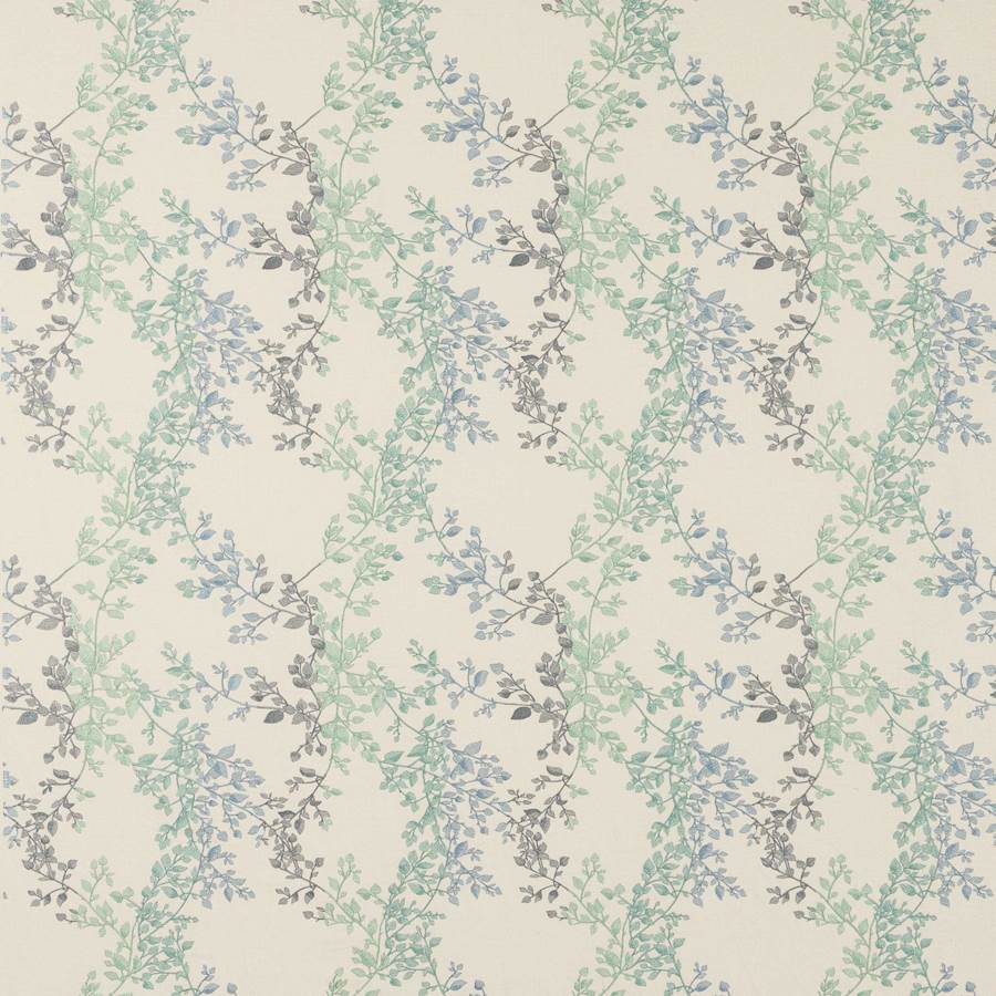 Clemence Blue/Aqua — Jane Churchill -kangas