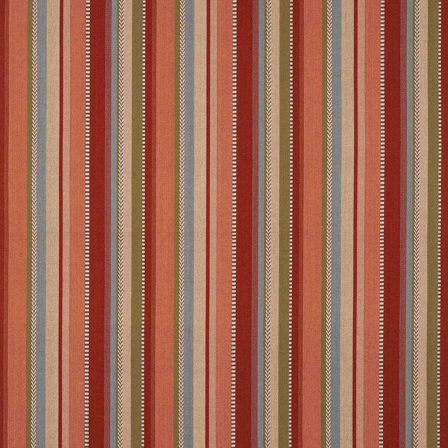 Kansa Stripe Red — Jane Churchill stof