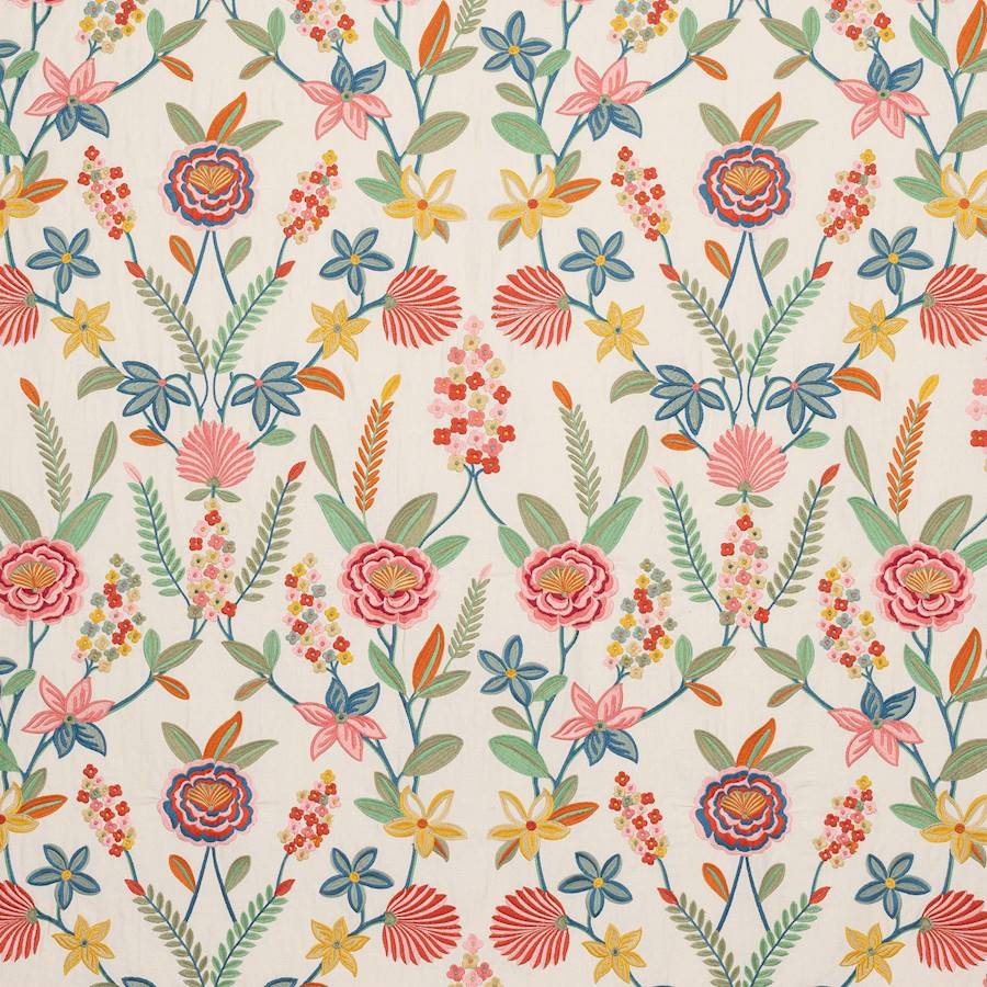 Camille Pink/Green — Jane Churchill stof