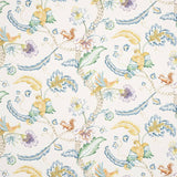 Tambora Blue/Ochre — Jane Churchill tyg