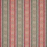 Rivina Stripe Red/Green — Jane Churchill -kangas