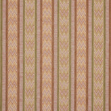 Rivina Stripe Olive/Terracotta — Jane Churchill -kangas