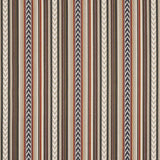 Zagara Stripe Chocolate — Jane Churchill tyg