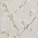 Snow Flower Tapetenmuster — Jane Churchill Natural