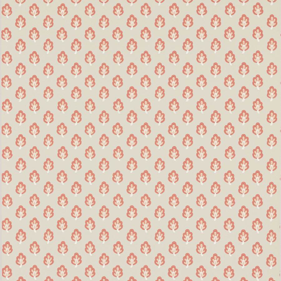 Albie Soft Red — Jane Churchill behang