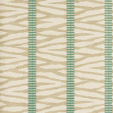 Wilder Taupe/Aqua — Jane Churchill behang